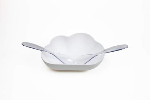 МИСКА ДЛЯ САЛАТА CLOUD, Белый жемчуг