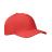 6 panel baseball cap, красный