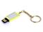 USB-флешка на 8 Гб в виде Кулона с кристаллами, мини чип, золотой
