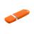 Флешка Shape с покрытием Софт Тач 16 GB, Оранжевый