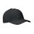6 panel baseball cap, черный