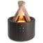 Светодиодный USB увлажнитель-аромадиффузор Bonfire с пультом Д/У, Черный