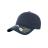 Бейсболка UNI-CAP PIQUET, без панелей и швов, без застежки, темно-синий