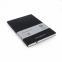 Тетрадь принт Pininfarina Stone Paper черная 14х21см каменная бумага, 64 листа, линованная, мягкая обложка
