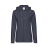 Толстовка женская без начеса LADIES LIGHTWEIGHT HOODED SWEAT 240, темно-синий